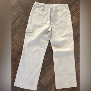 Chicos Khaki Cargo Casual Pant 2